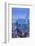 Pudong Skyline and East Nanjing Road, Shanghai, China-Jon Arnold-Framed Photographic Print