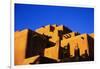 Pueblo and Blue Sky-Kevin Schafer-Framed Premium Photographic Print