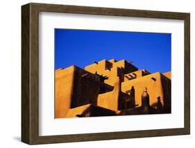 Pueblo and Blue Sky-Kevin Schafer-Framed Photographic Print