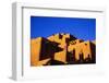 Pueblo and Blue Sky-Kevin Schafer-Framed Photographic Print