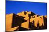 Pueblo and Blue Sky-Kevin Schafer-Mounted Photographic Print