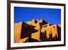 Pueblo and Blue Sky-Kevin Schafer-Framed Photographic Print