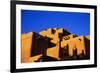 Pueblo and Blue Sky-Kevin Schafer-Framed Photographic Print