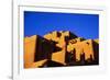 Pueblo and Blue Sky-Kevin Schafer-Framed Photographic Print