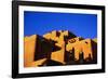 Pueblo and Blue Sky-Kevin Schafer-Framed Photographic Print