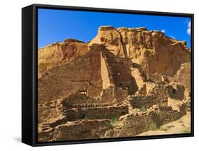 Pueblo Bonito Chaco Culture National Historical Park Scenery, New Mexico-Michael DeFreitas-Framed Stretched Canvas