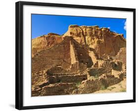 Pueblo Bonito Chaco Culture National Historical Park Scenery, New Mexico-Michael DeFreitas-Framed Photographic Print