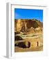 Pueblo Bonito Chaco Culture National Historical Park Scenery, New Mexico-Michael DeFreitas-Framed Photographic Print