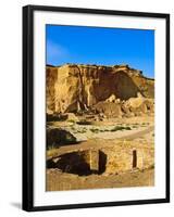 Pueblo Bonito Chaco Culture National Historical Park Scenery, New Mexico-Michael DeFreitas-Framed Photographic Print