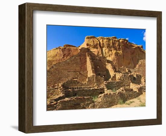 Pueblo Bonito Chaco Culture National Historical Park Scenery, New Mexico-Michael DeFreitas-Framed Photographic Print