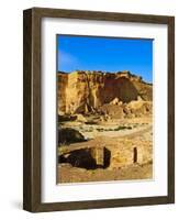 Pueblo Bonito Chaco Culture National Historical Park Scenery, New Mexico-Michael DeFreitas-Framed Photographic Print