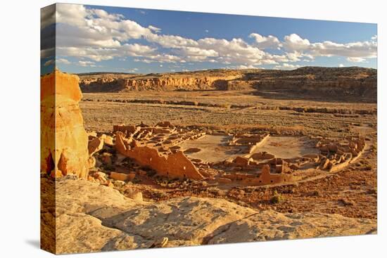 Pueblo Bonito-Wilsilver-Stretched Canvas