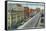 Pueblo, Colorado, Northern View down Main Street from Second Street-Lantern Press-Framed Stretched Canvas