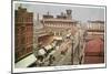 Pueblo, Colorado - Panoramic View of Main Street-Lantern Press-Mounted Art Print