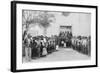 Pueblo Dance Gathering, 1900-American Photographer-Framed Photographic Print