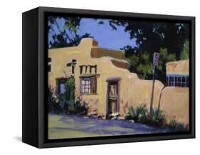 Pueblo in New Mexico-Patti Mollica-Framed Stretched Canvas