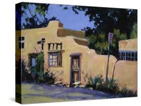 Pueblo in New Mexico-Patti Mollica-Stretched Canvas