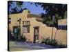 Pueblo in New Mexico-Patti Mollica-Stretched Canvas