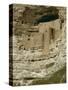 Pueblo Indian Montezuma Castle Dating from 1100-1400 AD, Sinagua, Arizona, USA-Walter Rawlings-Stretched Canvas