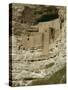 Pueblo Indian Montezuma Castle Dating from 1100-1400 AD, Sinagua, Arizona, USA-Walter Rawlings-Stretched Canvas