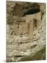 Pueblo Indian Montezuma Castle Dating from 1100-1400 AD, Sinagua, Arizona, USA-Walter Rawlings-Mounted Photographic Print