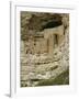 Pueblo Indian Montezuma Castle Dating from 1100-1400 AD, Sinagua, Arizona, USA-Walter Rawlings-Framed Photographic Print