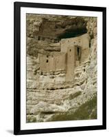 Pueblo Indian Montezuma Castle Dating from 1100-1400 AD, Sinagua, Arizona, USA-Walter Rawlings-Framed Photographic Print