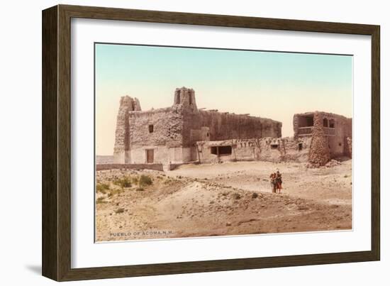 Pueblo of Acoma, New Mexico-null-Framed Art Print