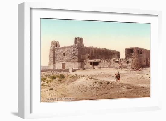 Pueblo of Acoma, New Mexico-null-Framed Art Print