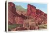 Pueblo Park of the Red Rocks, Denver, Colorado-null-Stretched Canvas