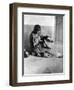 Pueblo Potter, c1905-Edward S. Curtis-Framed Giclee Print