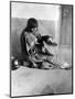 Pueblo Potter, c1905-Edward S. Curtis-Mounted Giclee Print