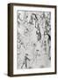 Pueblo Revolt (Ink on Cloth)-null-Framed Giclee Print