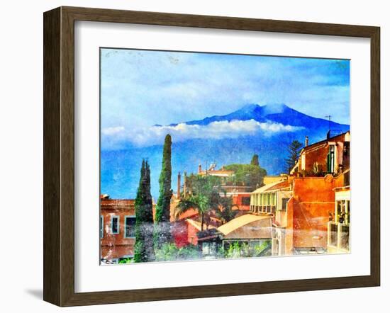 Pueblo-Acosta-Framed Art Print