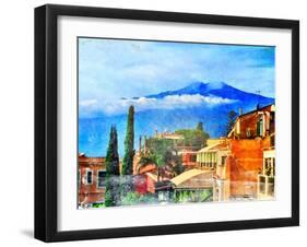 Pueblo-Acosta-Framed Art Print