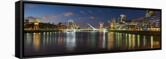 Puente De La Mujer (Bridge of the Woman) at Dusk-Ben Pipe-Framed Stretched Canvas