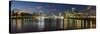 Puente De La Mujer (Bridge of the Woman) at Dusk-Ben Pipe-Stretched Canvas