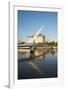 Puente De La Mujer (Bridge of the Woman), Puerto Madero, Buenos Aires, Argentina, South America-Ben Pipe-Framed Photographic Print