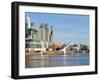 Puente De La Mujer, Buenos Aires, Argentina, South America-Christian Kober-Framed Photographic Print