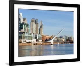 Puente De La Mujer, Buenos Aires, Argentina, South America-Christian Kober-Framed Photographic Print