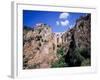 Puente Nuevo Bridge Above the Gorge of the Guadalevin River, Ronda, Malaga Province, Andalusia-null-Framed Photographic Print