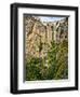 Puente Nuevo (New Bridge) over the El Tajo Gorge of the River Guadalevin, Ronda, Andalucia, Spain-Giles Bracher-Framed Photographic Print