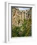 Puente Nuevo (New Bridge) over the El Tajo Gorge of the River Guadalevin, Ronda, Andalucia, Spain-Giles Bracher-Framed Photographic Print