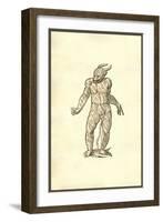 Puer Cornutus Ore Patulo-Ulisse Aldrovandi-Framed Art Print