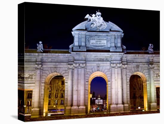 Puerta De Alcala on the Plaza De Independencia in Madrid, Spain-Carlos Sanchez Pereyra-Stretched Canvas