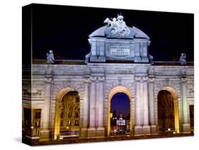 Puerta De Alcala on the Plaza De Independencia in Madrid, Spain-Carlos Sanchez Pereyra-Stretched Canvas