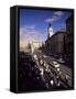 Puerta Del Sol, from the West, Madrid, Spain-Upperhall-Framed Stretched Canvas