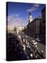 Puerta Del Sol, from the West, Madrid, Spain-Upperhall-Stretched Canvas