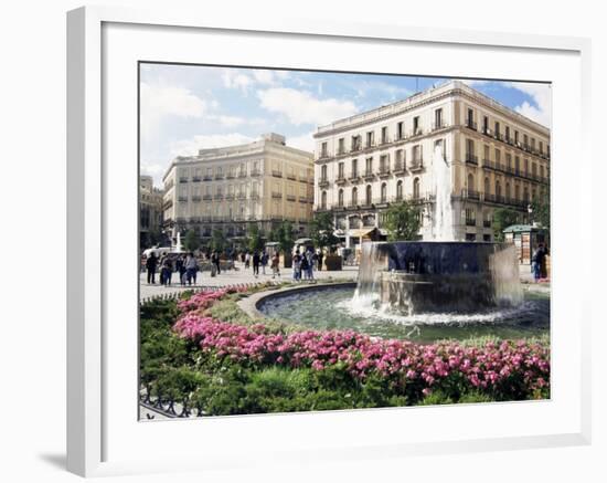 Puerta Del Sol, Madrid, Spain-Sheila Terry-Framed Photographic Print