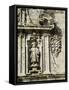 Puerta Santa Doorway, Santiago Cathedral, Santiago De Compostela, Galicia, Spain-R H Productions-Framed Stretched Canvas